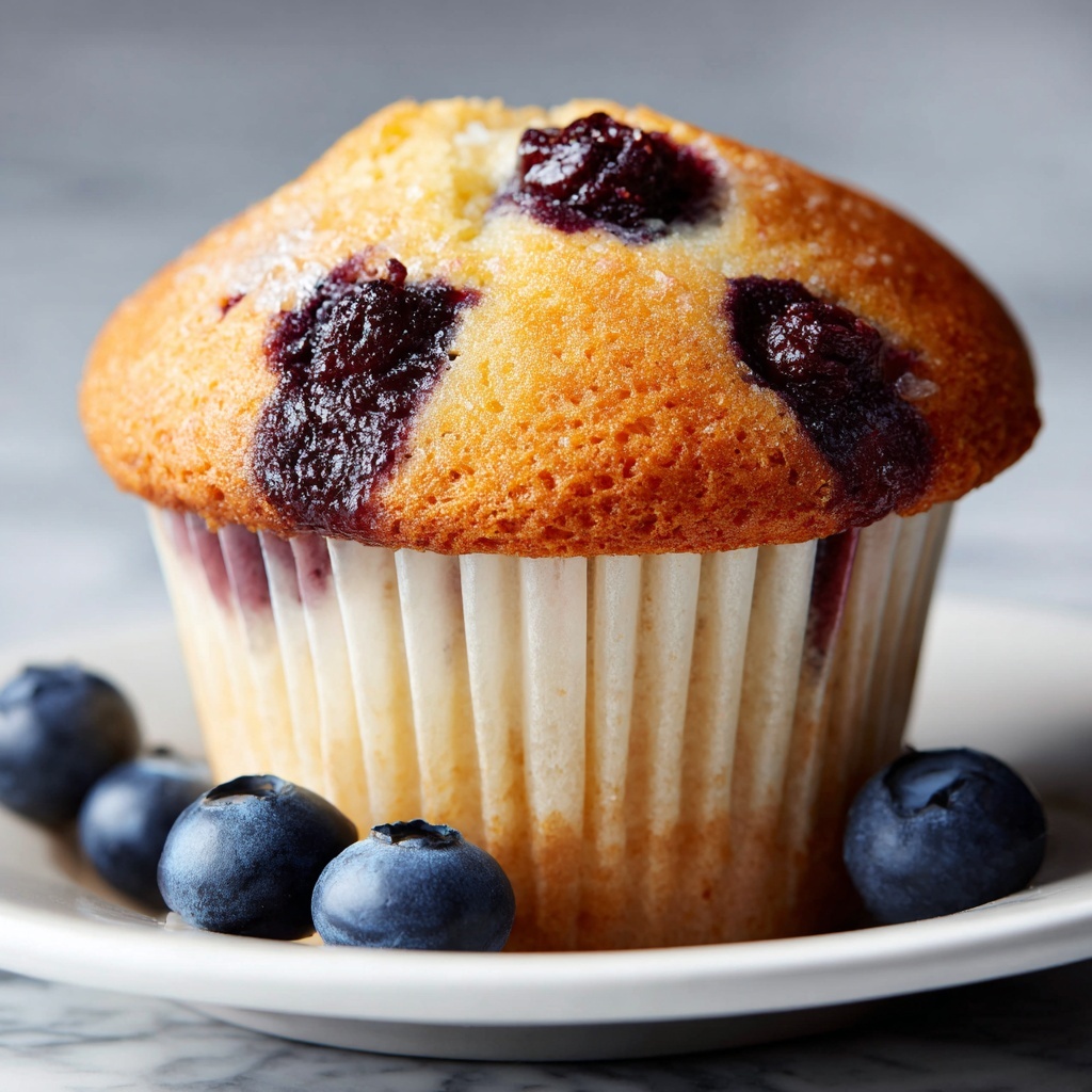 Homemade Blueberry Muffins Recipe - Recipe Image