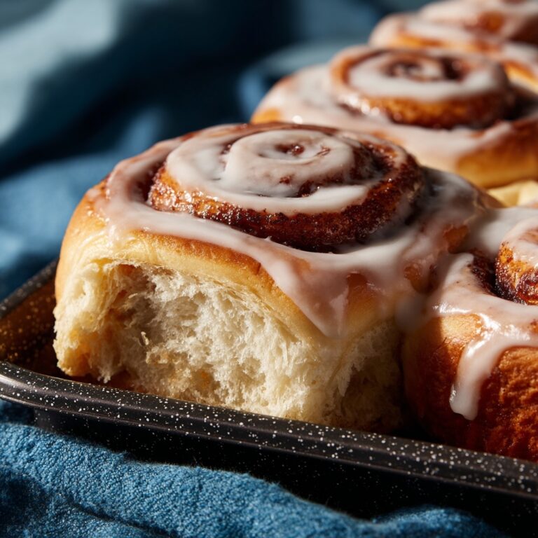 Easy Homemade Cinnamon Rolls with Cream Cheese Frosting Recipe