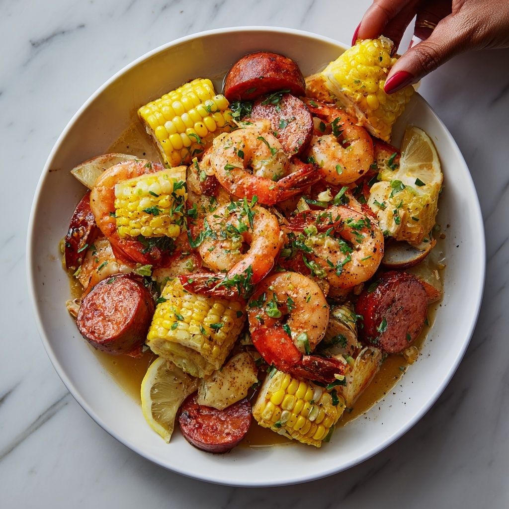 Easy Crock Pot Shrimp Boil Recipe - Recipe Image