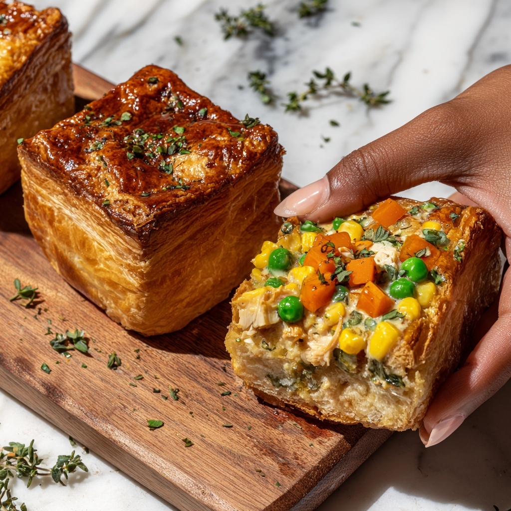 Chicken Pot Pie with Biscuits Recipe - Recipe Image