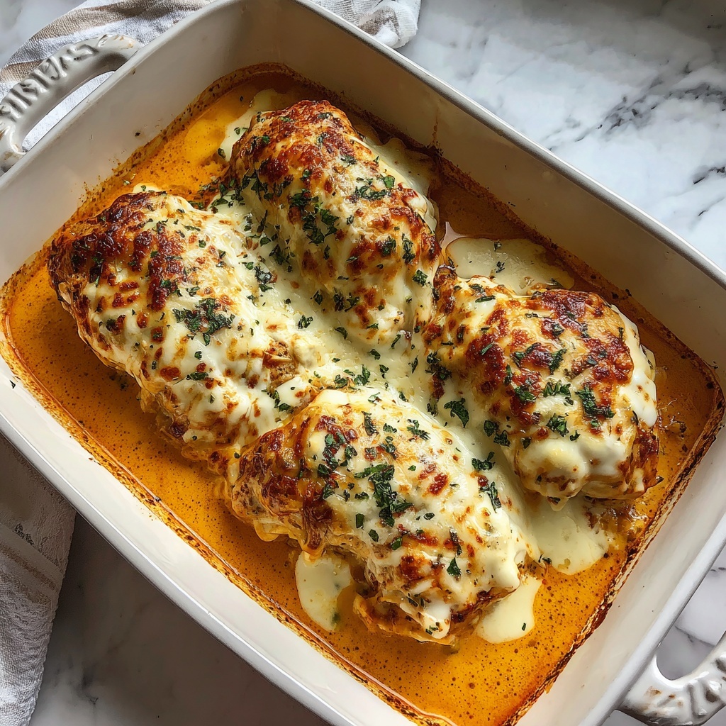 Baked Buffalo Chicken with Greek Yogurt and Cheese Recipe - Recipe Image
