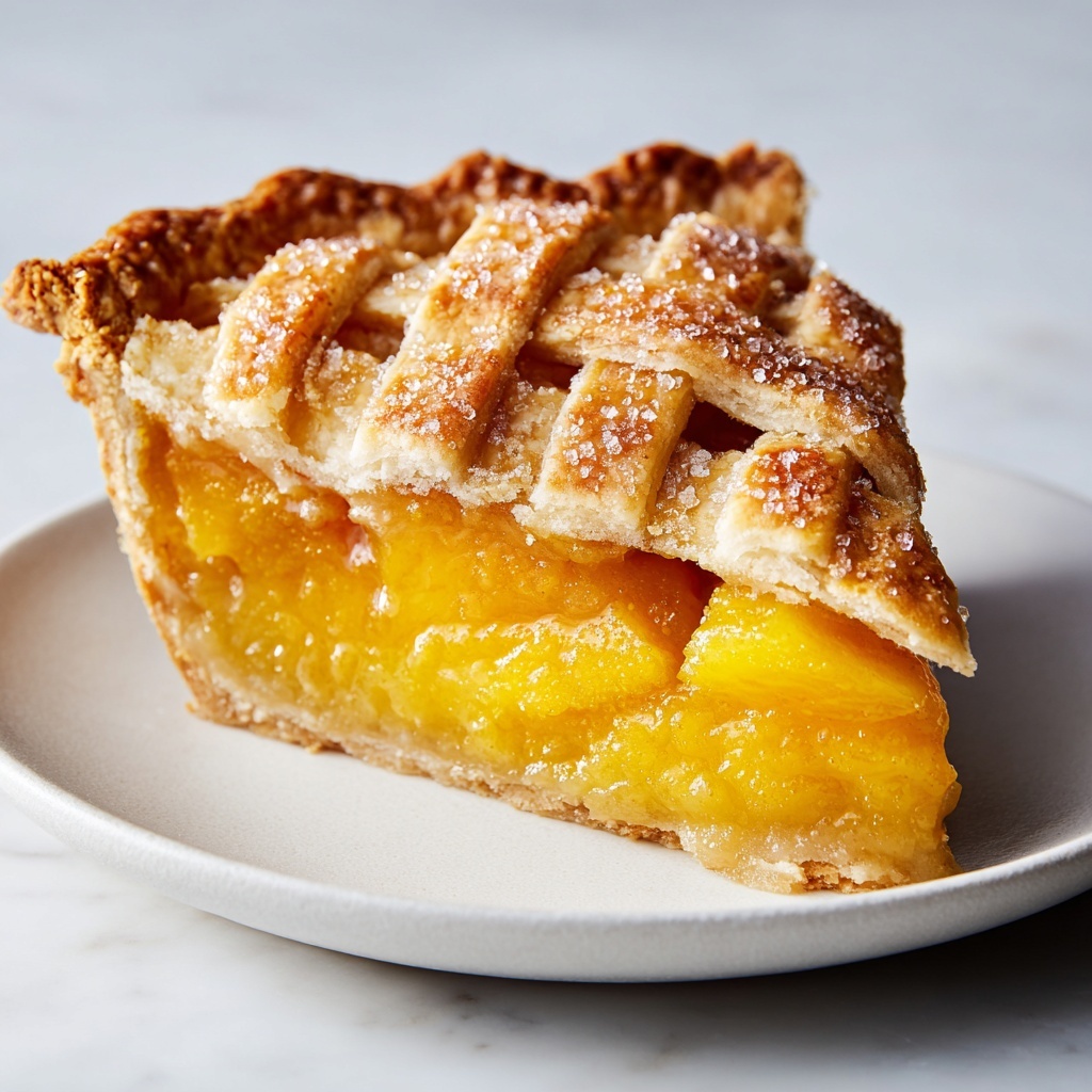 Mango Pie: 5 Steps to a Blissful Tropical Delight Recipe - Recipe Image