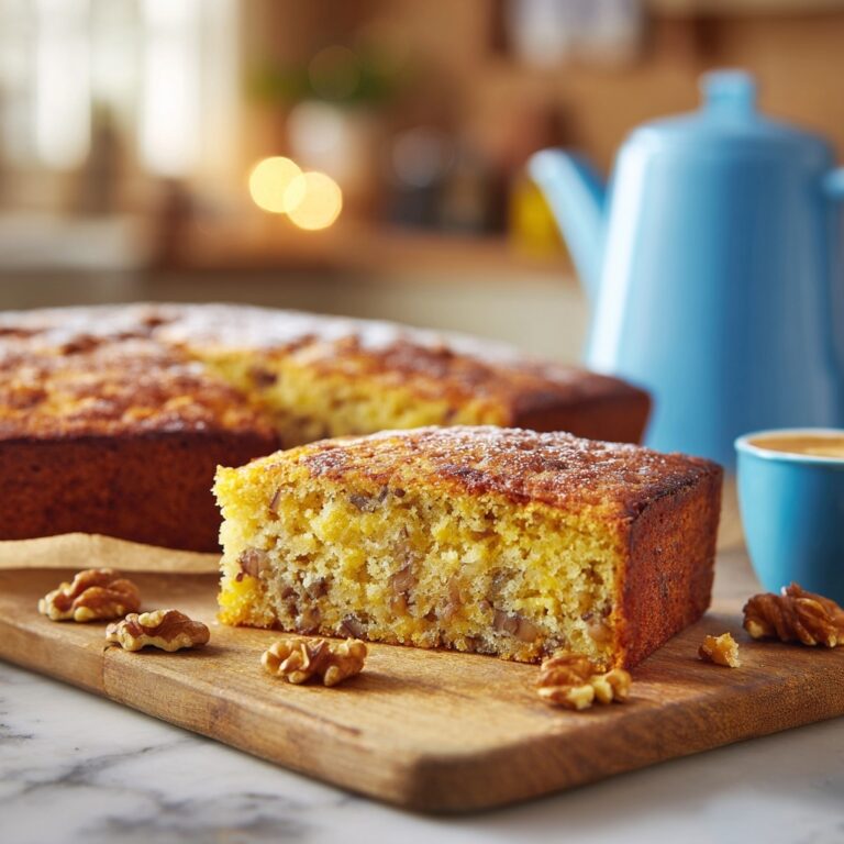 Pear Walnut Blondies Recipe