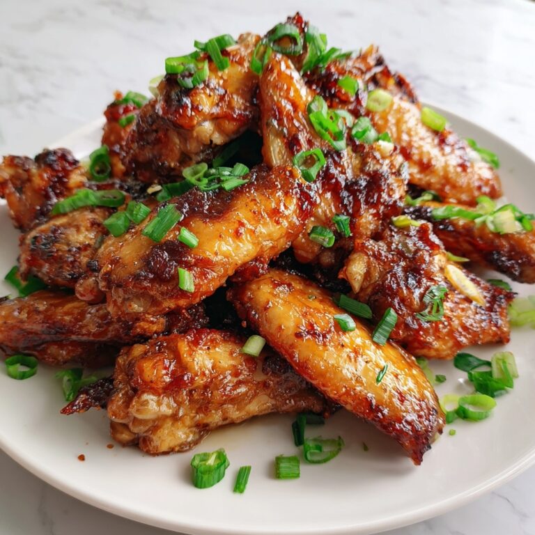 Crockpot Honey Soy Chicken Wings Recipe