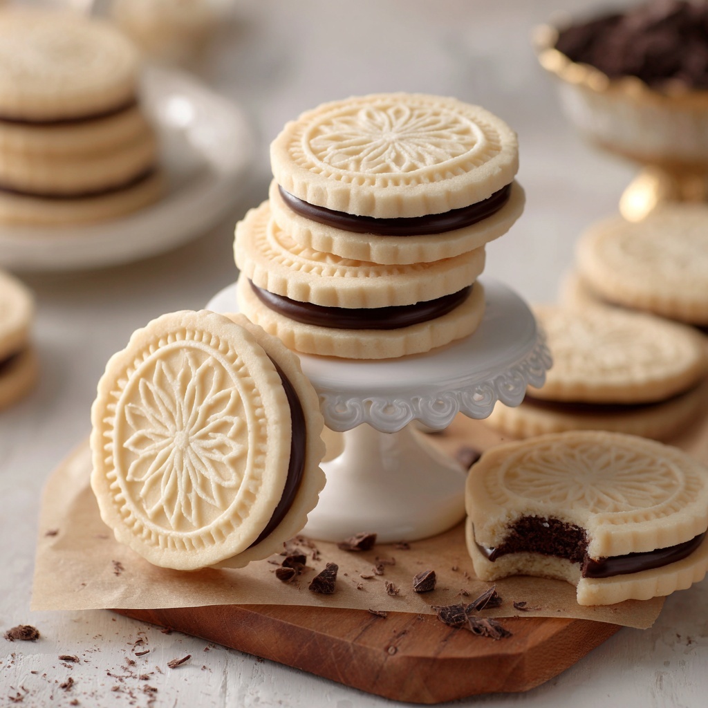 Baci di Dama – Traditional Italian Lady’s Kisses Cookies Recipe - Recipe Image