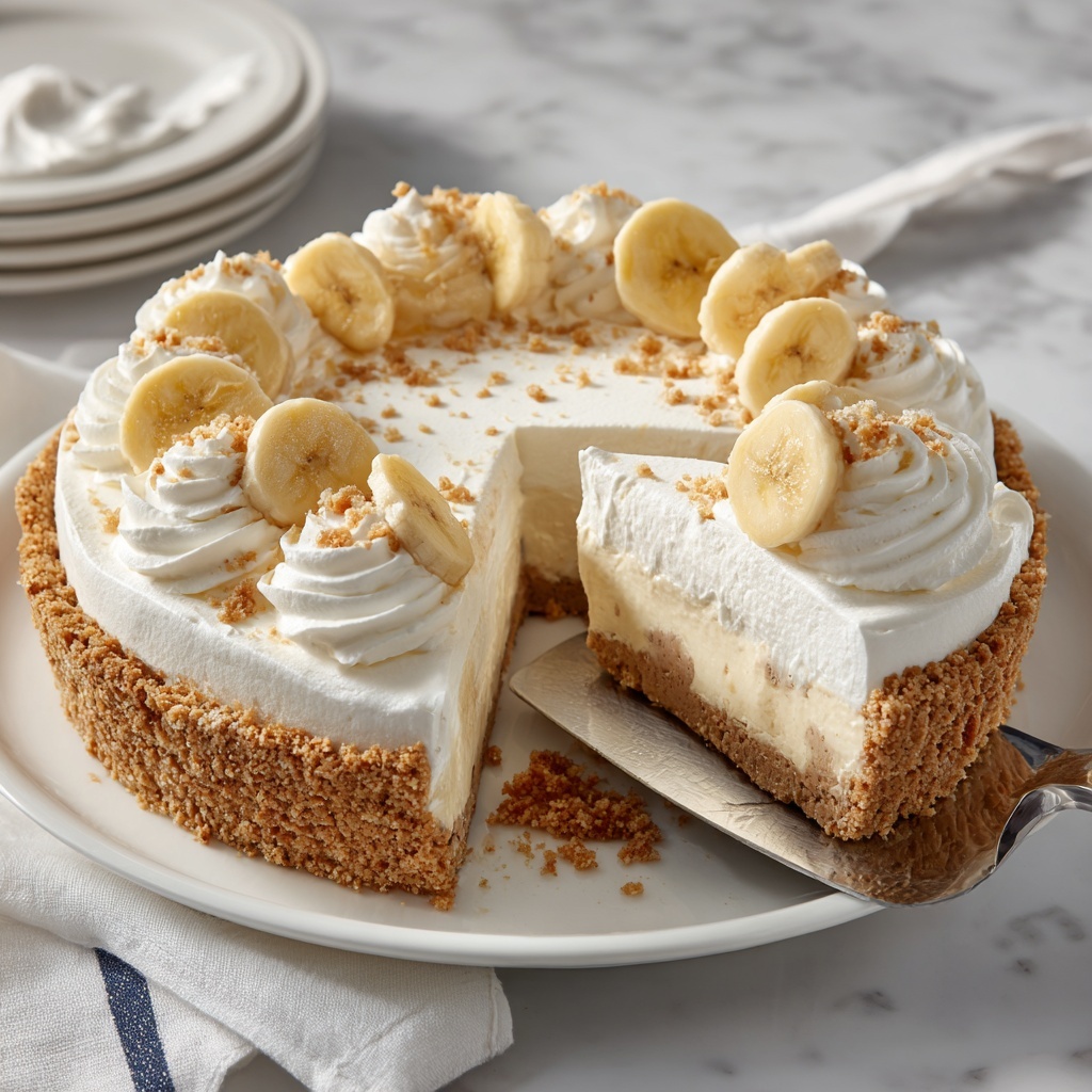 Banana Pudding Cheesecake Recipe - Recipe Image