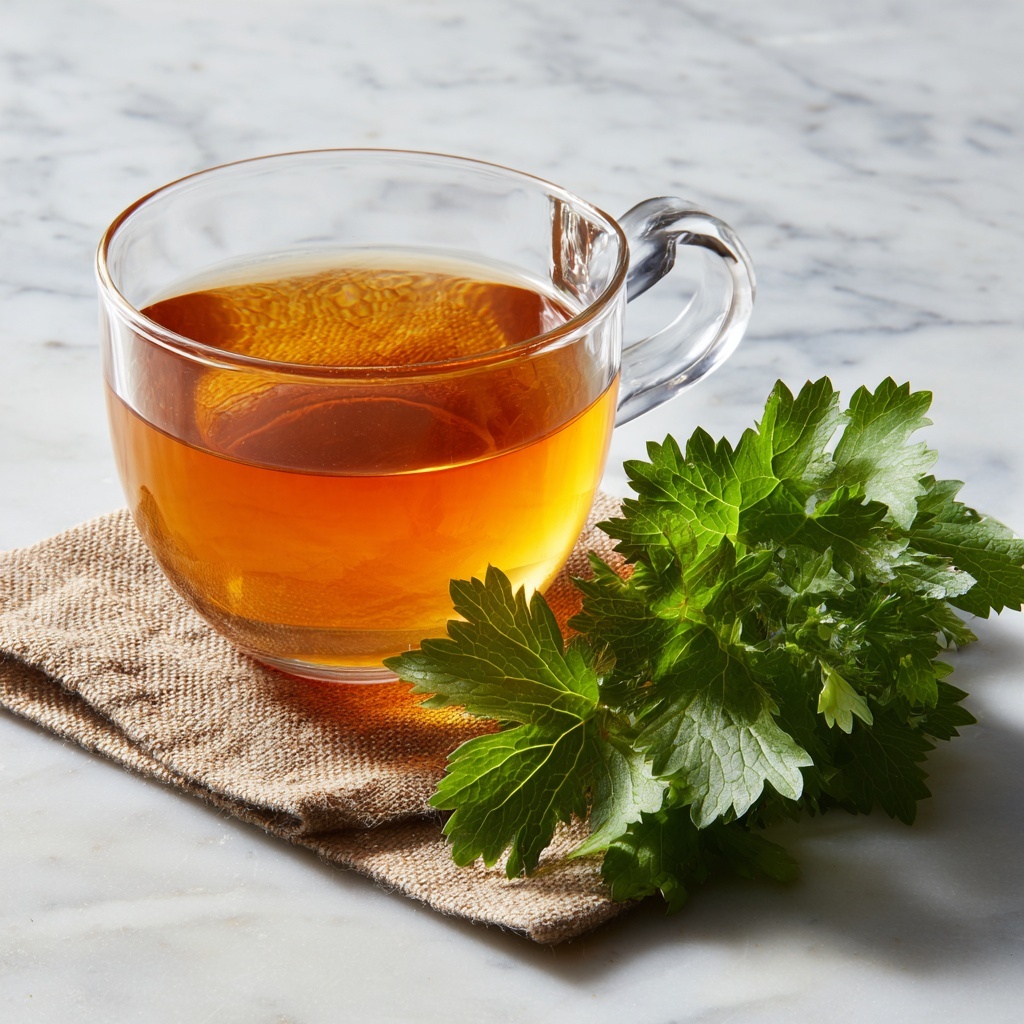 How to Make Lemon Balm Tea for Weight Loss Recipe - Recipe Image
