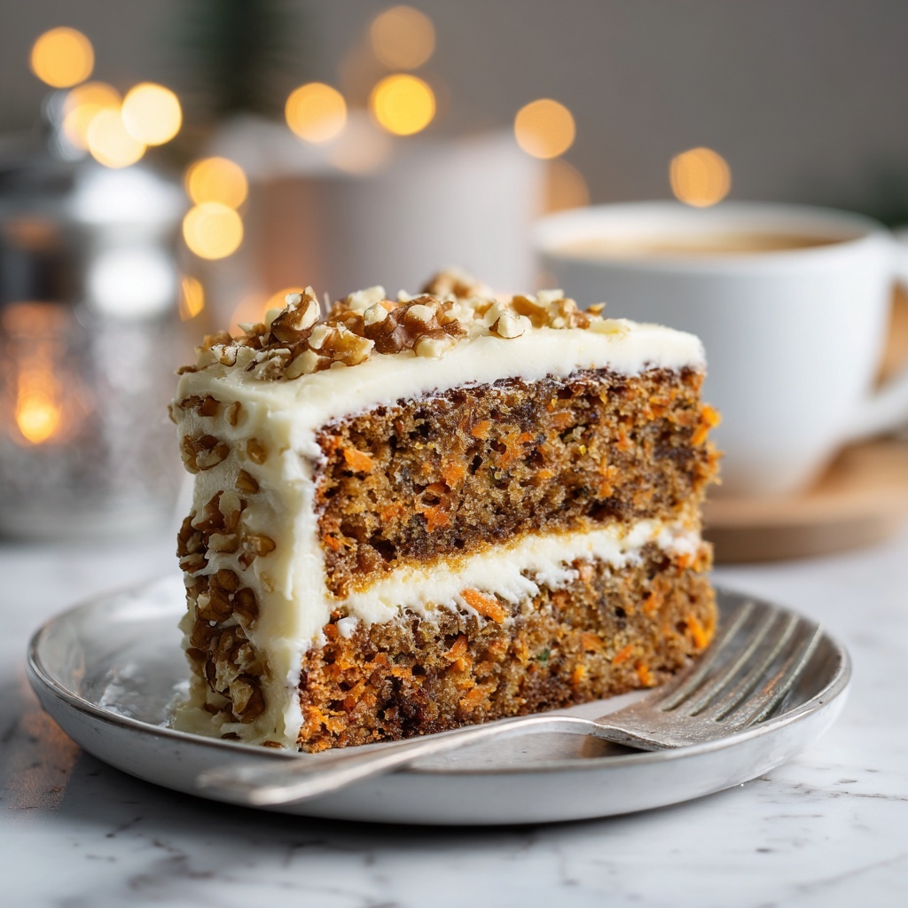 Date Coffee Cake with Walnuts & Espresso Recipe - Recipe Image