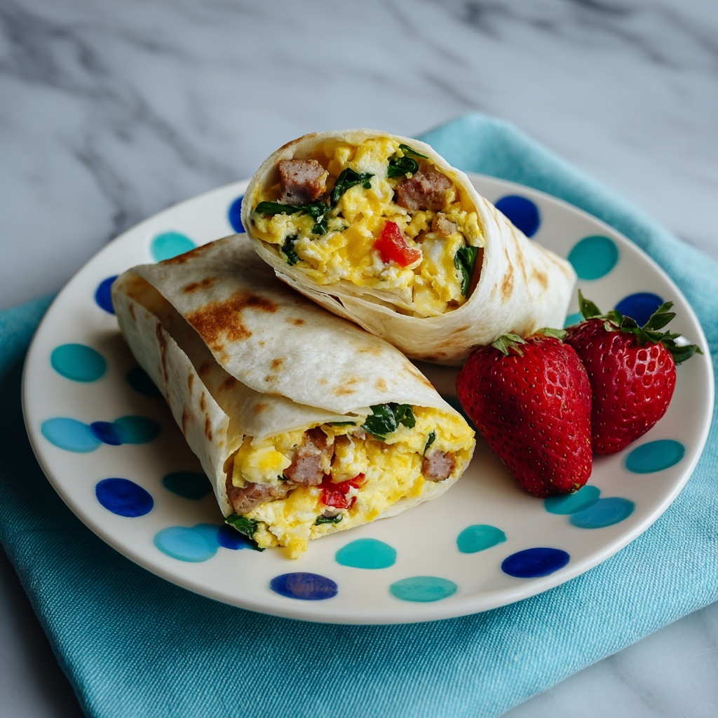 Easy Breakfast Burritos Recipe - Recipe Image