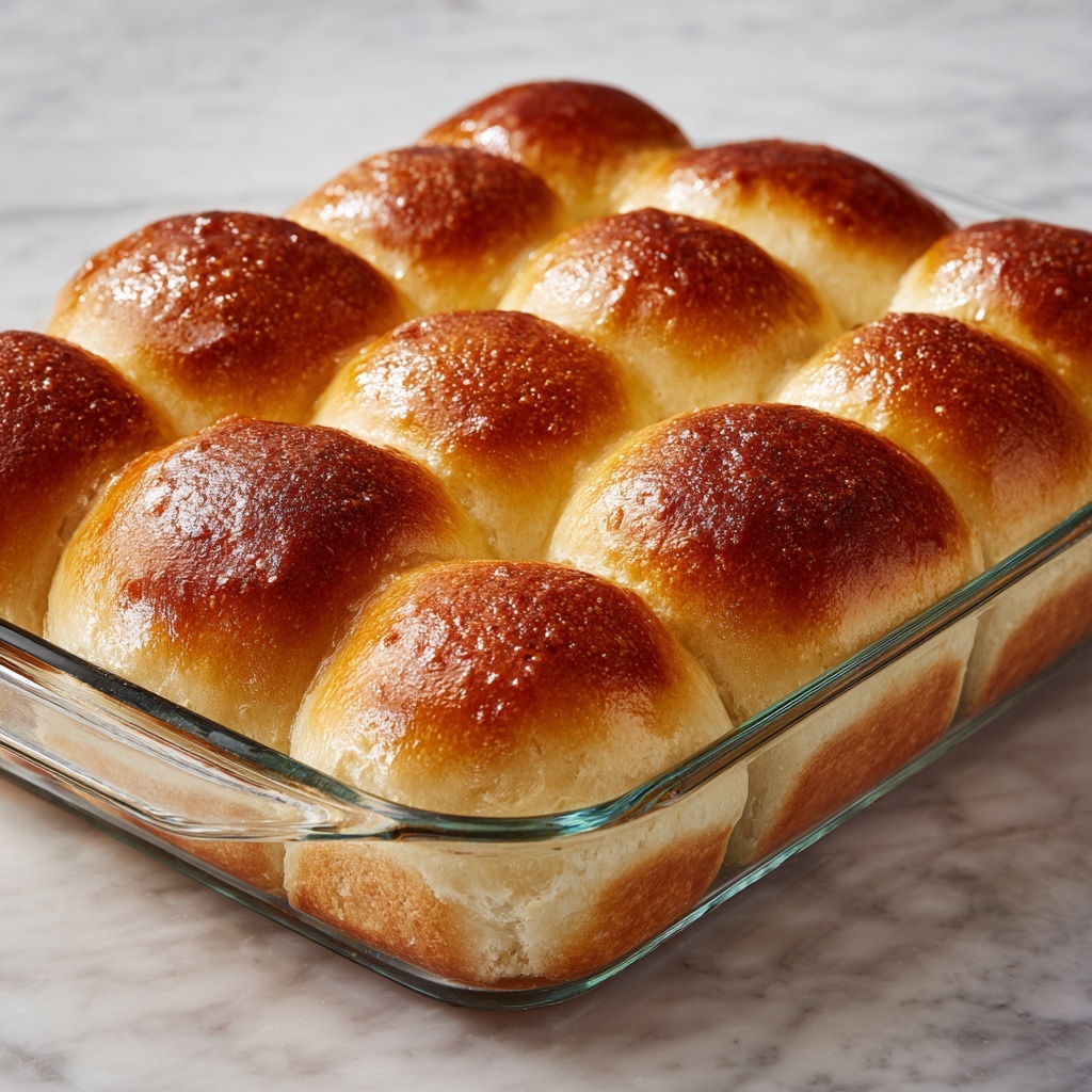 Soft and Fluffy Homemade Dinner Rolls Recipe - Recipe Image