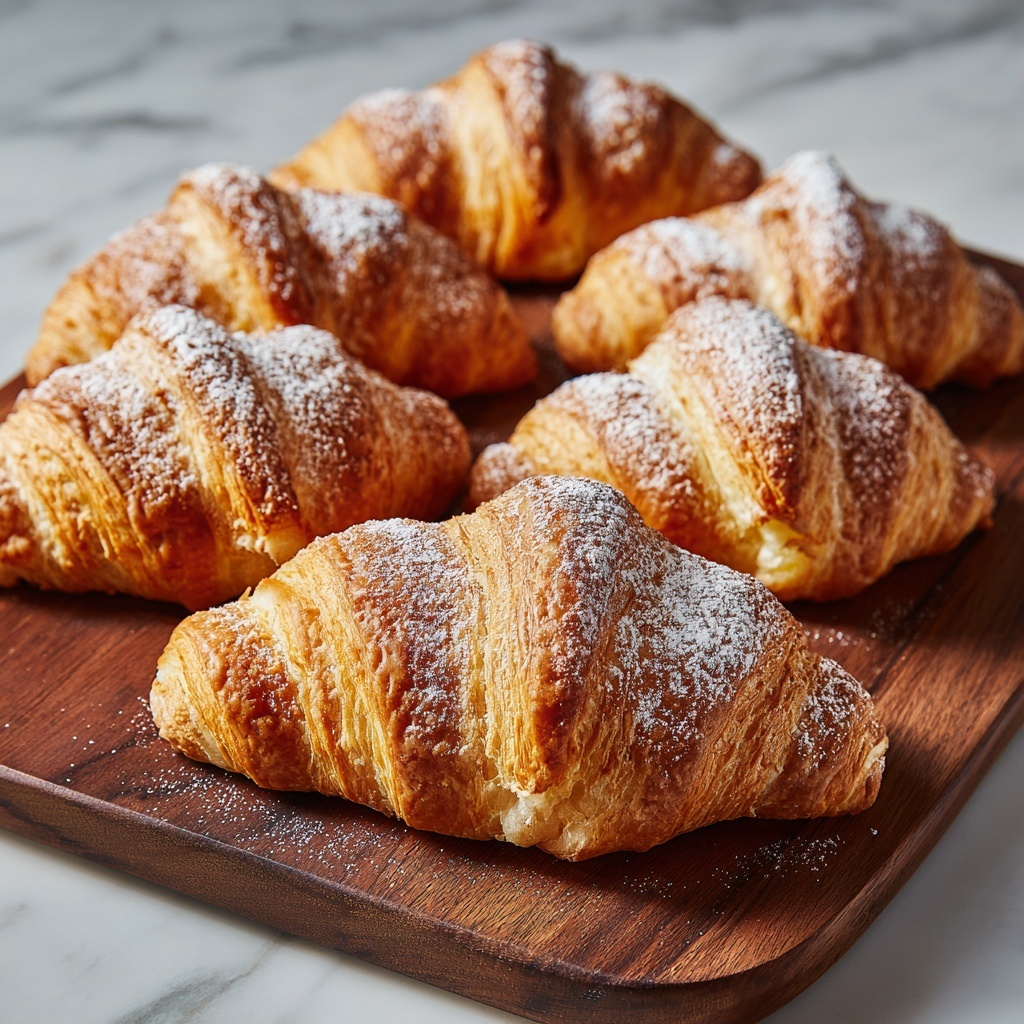 Earl Grey Almond Croissants Recipe - Recipe Image