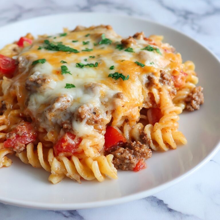 Cheesy Beef Pasta Recipe