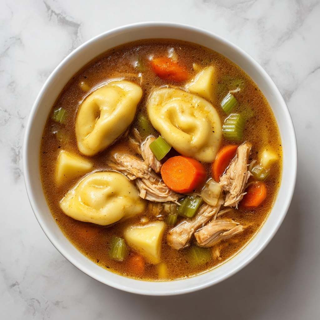 Chicken & Dumplings: 5 Simple Steps to Comfort Food Bliss Recipe - Recipe Image