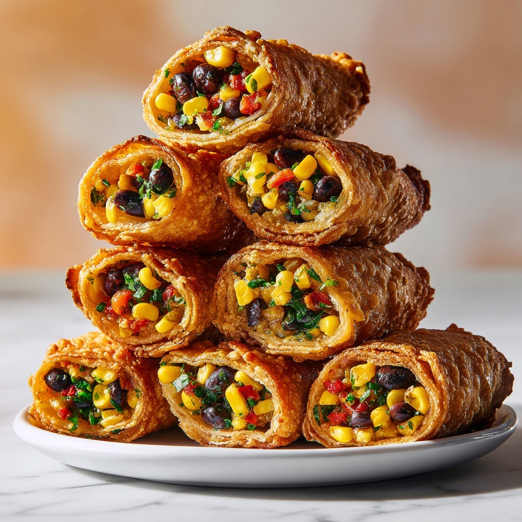 Easy Vegan Taquitos: 5 Steps to Crispy Perfection Recipe - Recipe Image