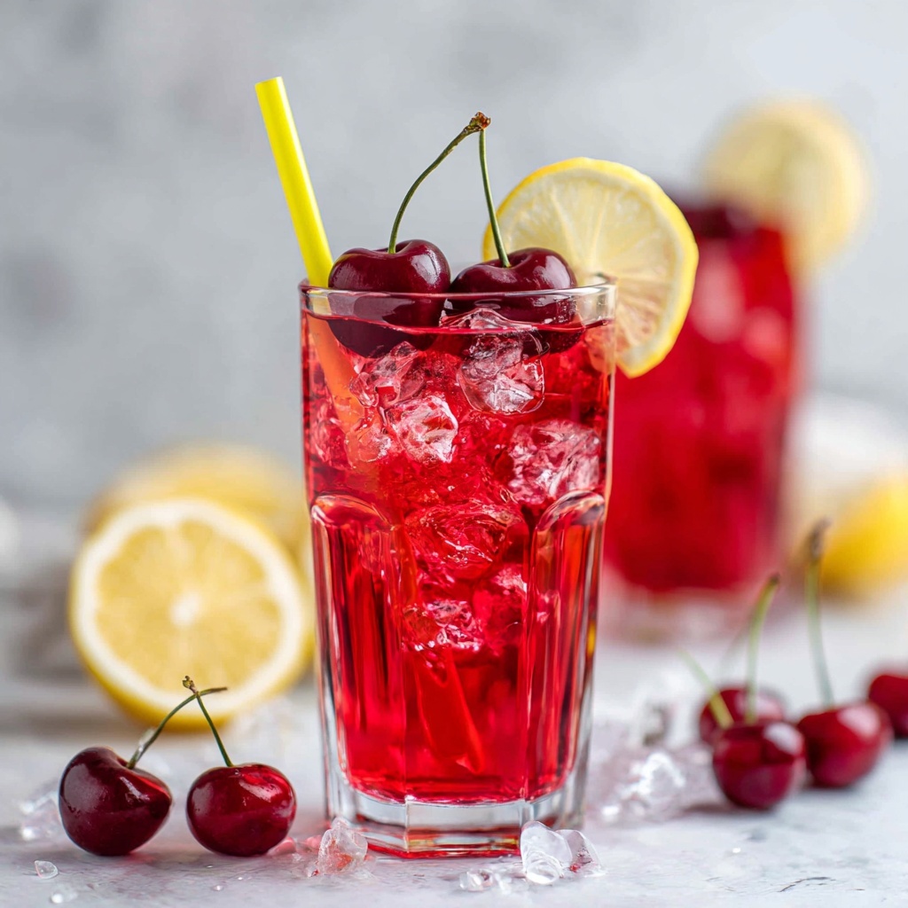 Easy Cherry Lemonade Recipe - Recipe Image