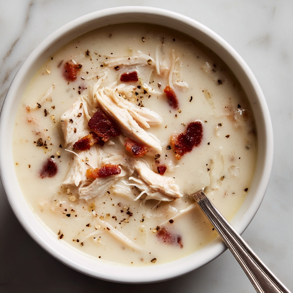 Creamy Chicken Cordon Bleu Soup Recipe - Recipe Image