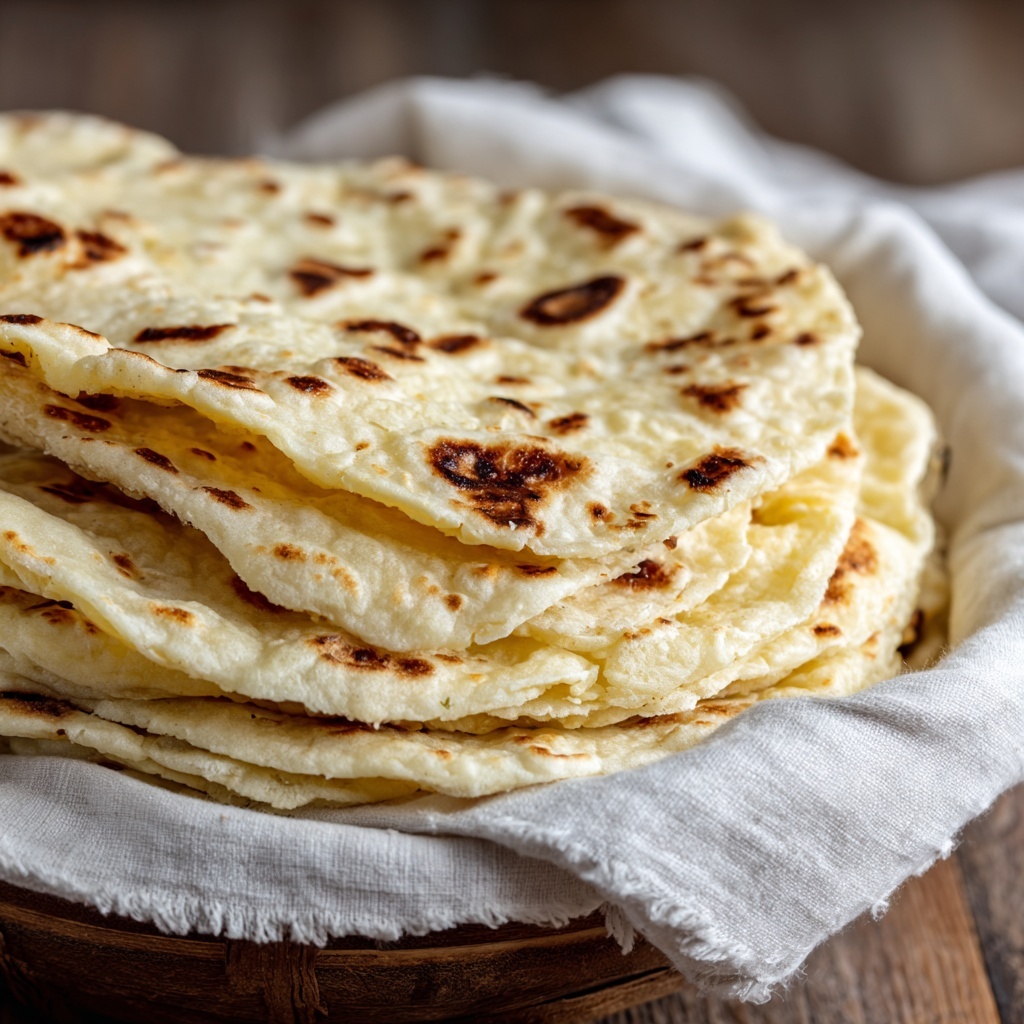 Rice Tortillas: 5 Simple Steps to Deliciousness Recipe - Recipe Image