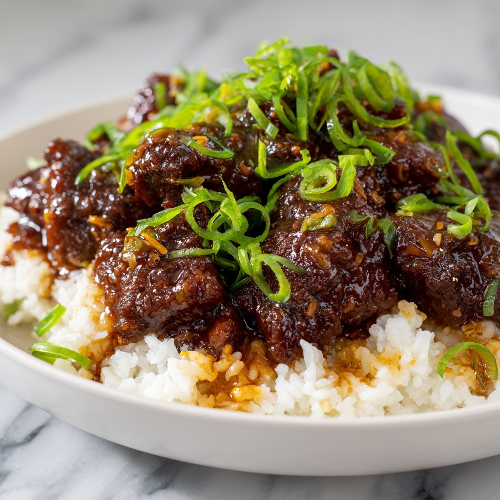 Comforting Mongolian Beef: 5 Steps to Savory Satisfaction Recipe - Recipe Image