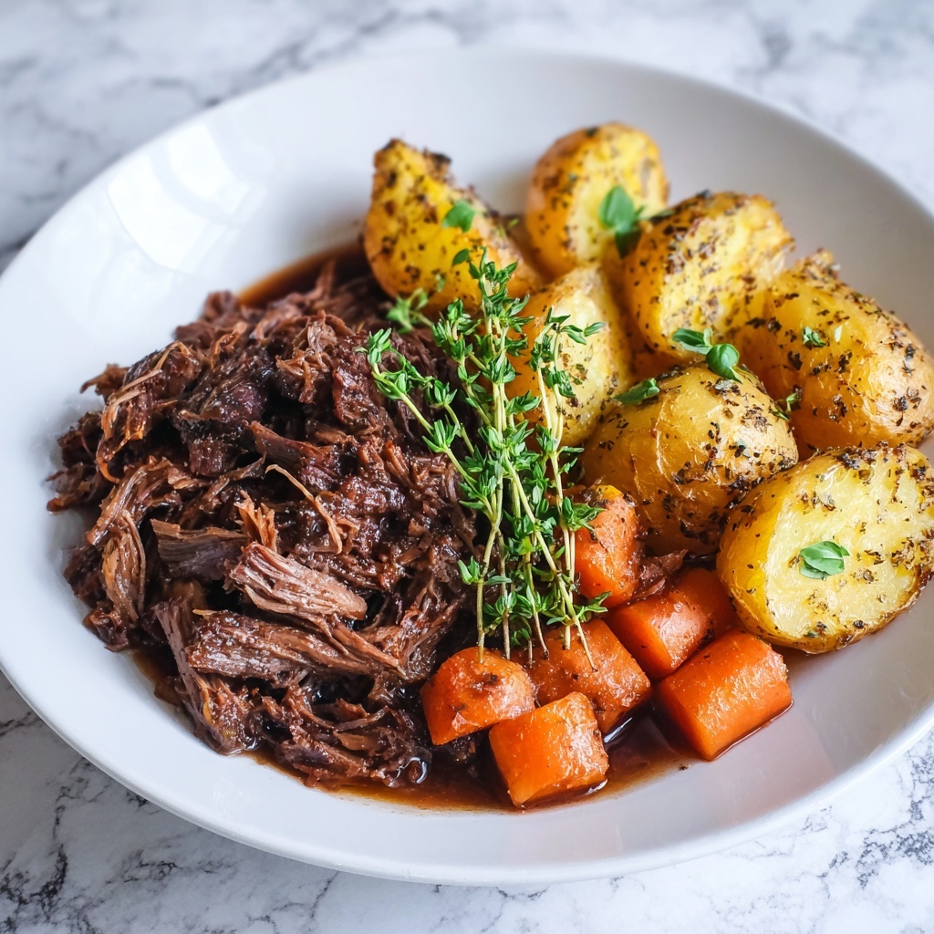 Pot Roast Crock Pot Magic: Comfort Food Done Right Recipe - Recipe Image