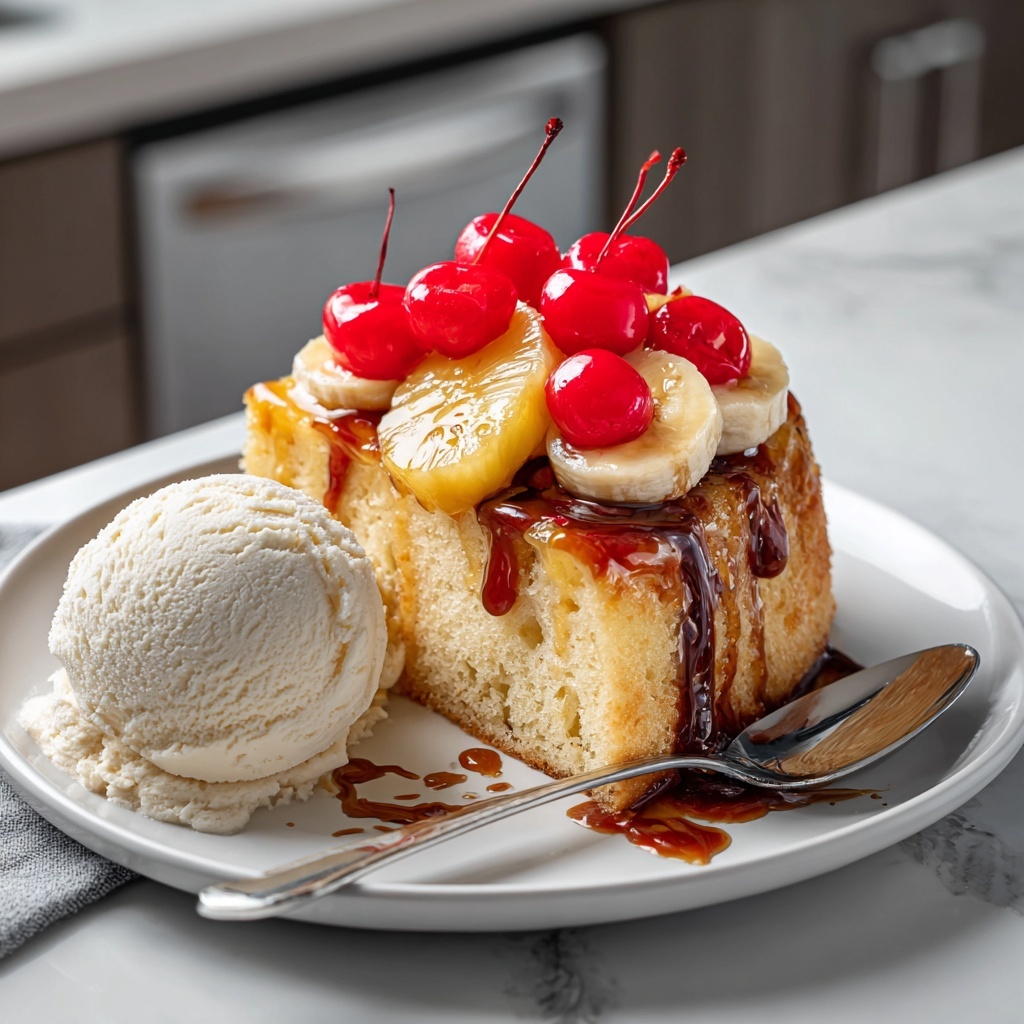 Banana Split Dump Cake: 5 Ways to Delight Your Tastebuds Recipe - Recipe Image
