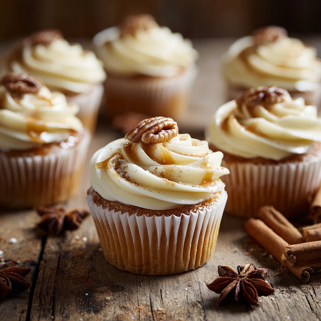 Pumpkin Pie Cinnamon Roll Cups Recipe - Recipe Image