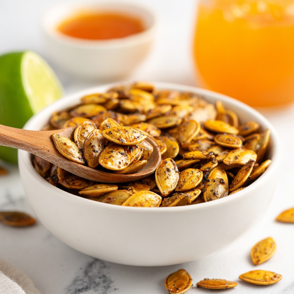 Lime Chili Pumpkin Seeds Recipe - Recipe Image