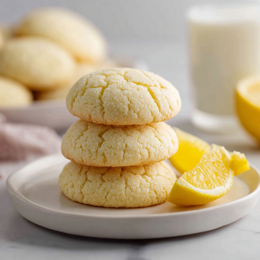 Lemon Sugar Cookies Recipe - Recipe Image