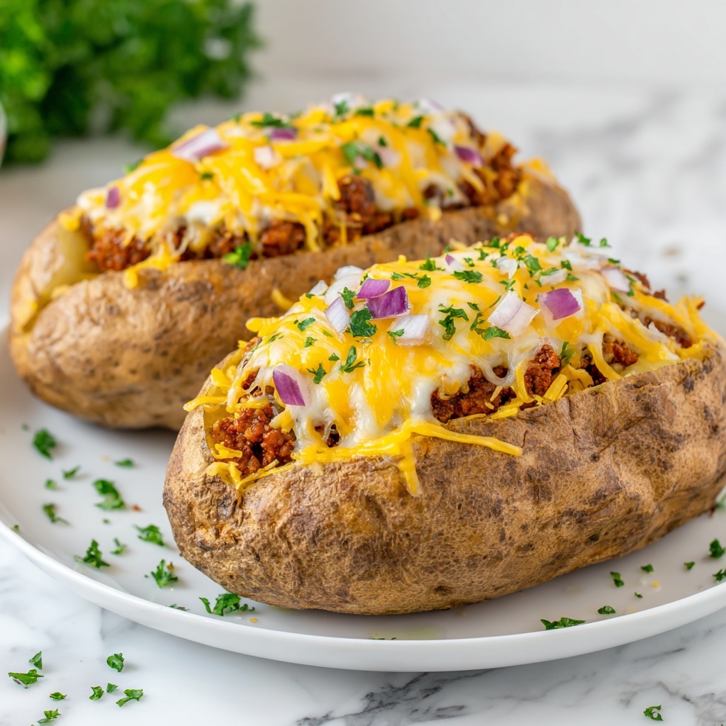 Enchilada-Stuffed Sweet Potatoes Recipe - Recipe Image