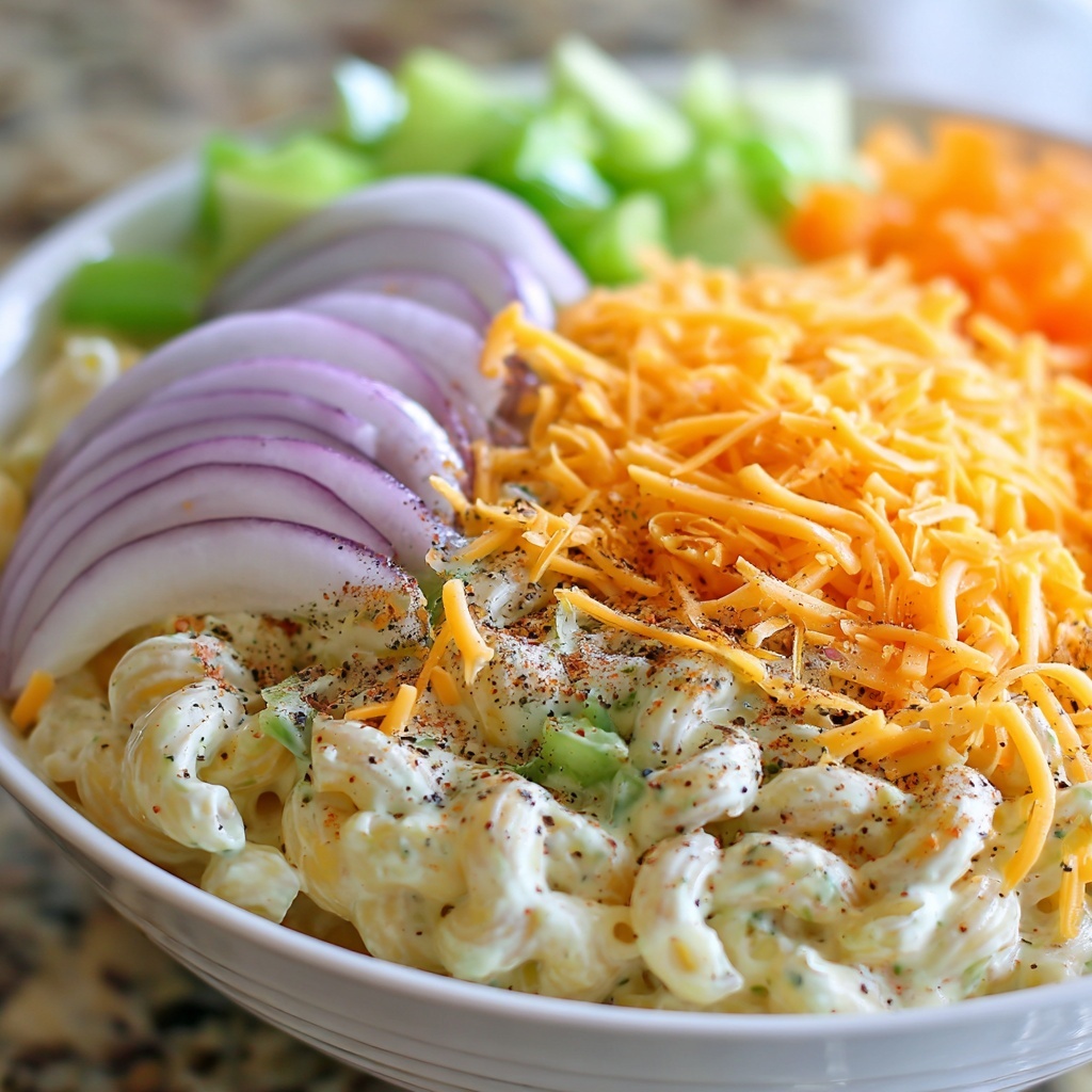 Guy's Creamy Macaroni Salad for Summer BBQ Recipe - Recipe Image