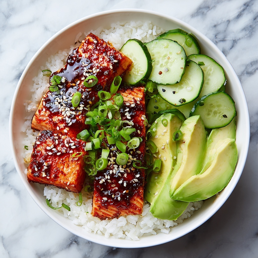 Irresistible Teriyaki Salmon Bowl: Quick & Customizable Delight Recipe - Recipe Image