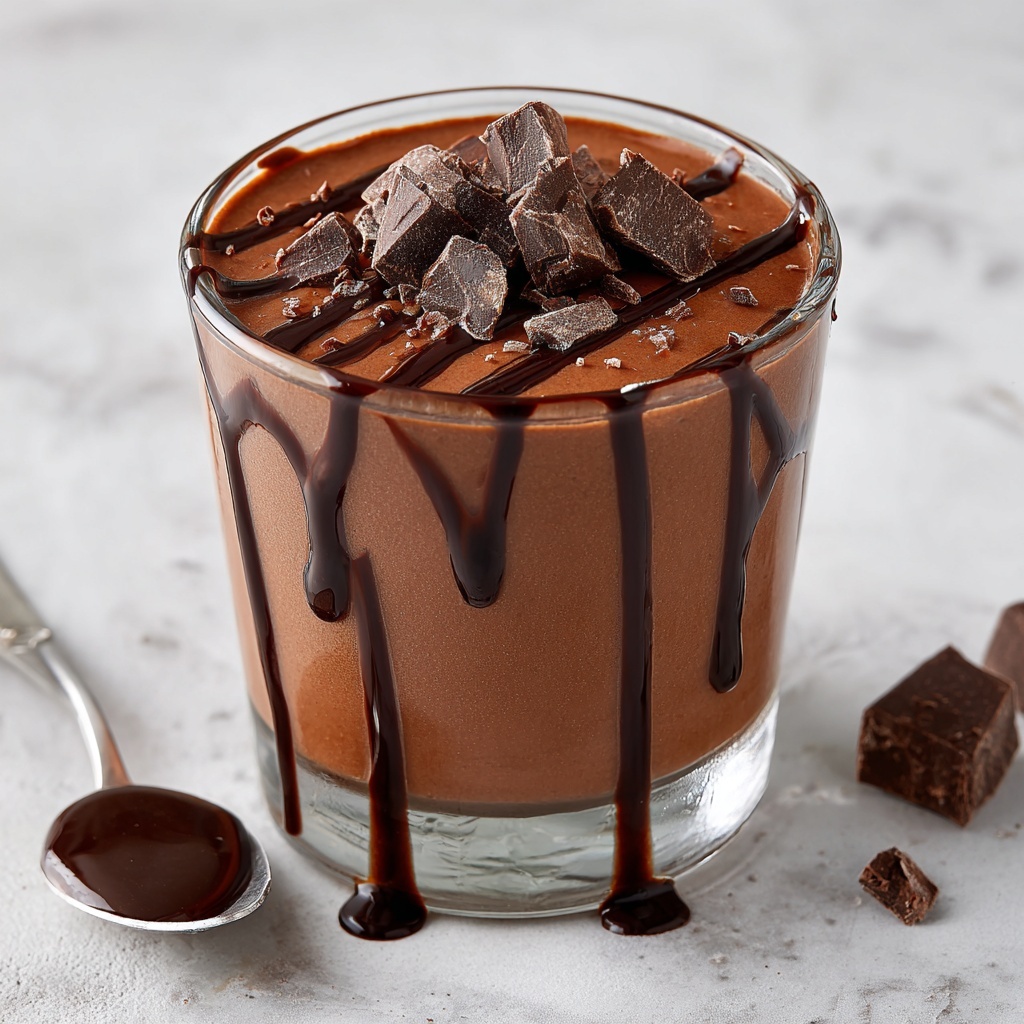 Chocolate Yogurt Peanut Butter Pudding Recipe - Recipe Image