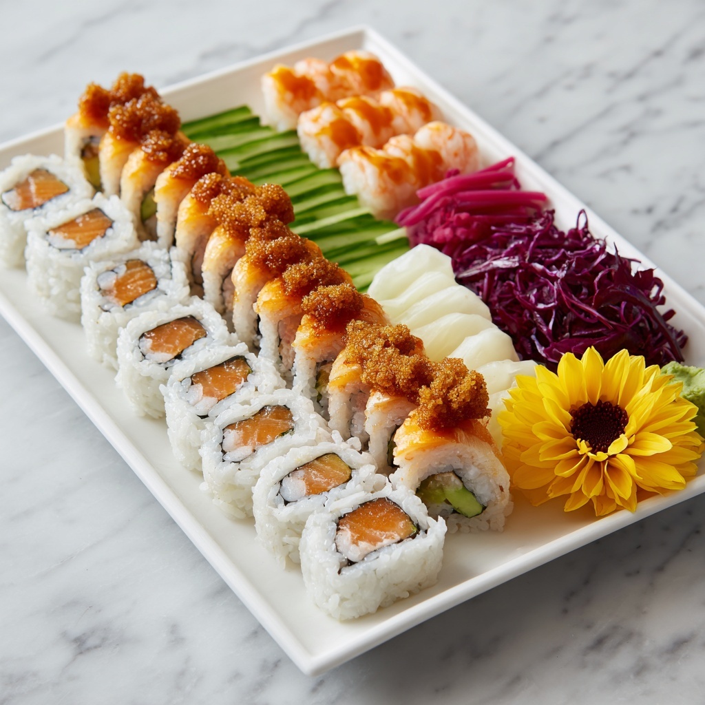 Mighty Dragon Lunar New Year Platter: A Festive and Colorful Celebration Recipe - Recipe Image