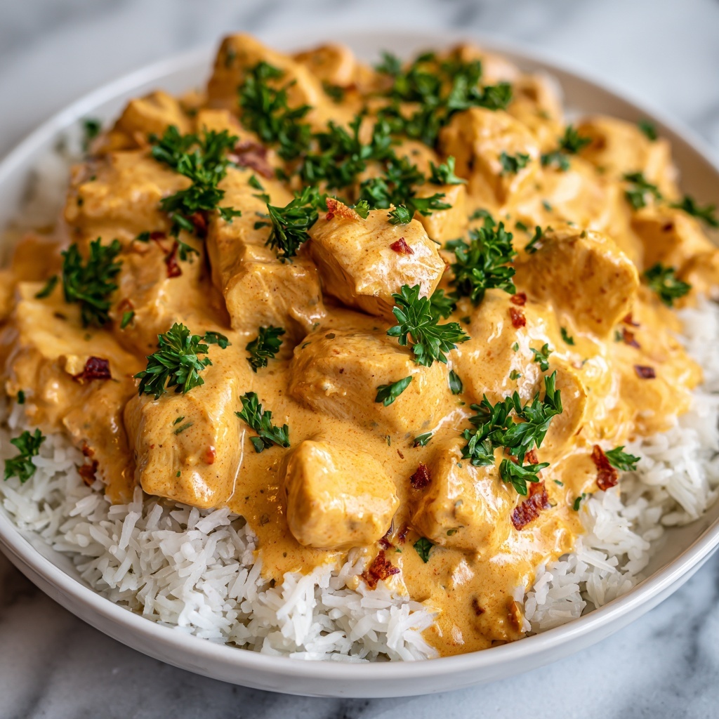 Creamy Chicken and Rice Recipe - Recipe Image