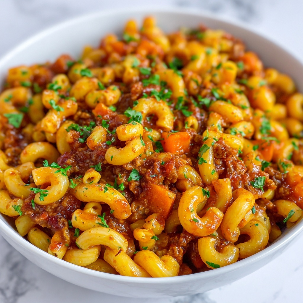 Cheeseburger Pasta Recipe - Recipe Image