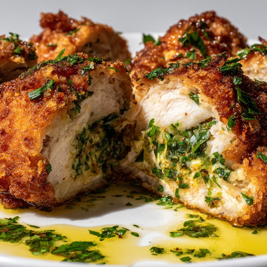 Chicken Kiev with Garlic Butter Recipe - Recipe Image