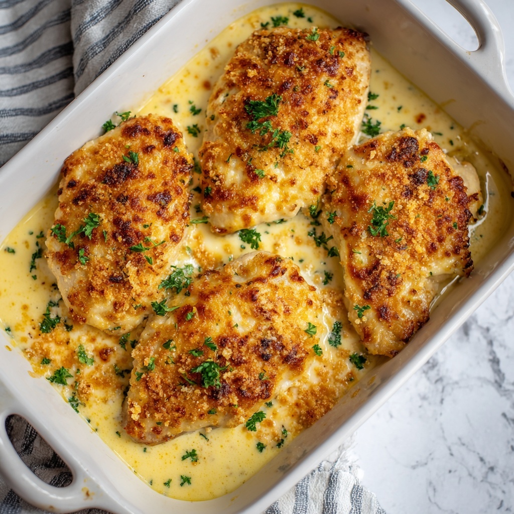 Melt In Your Mouth Baked Chicken Breast with Parmesan and Garlic Recipe - Recipe Image