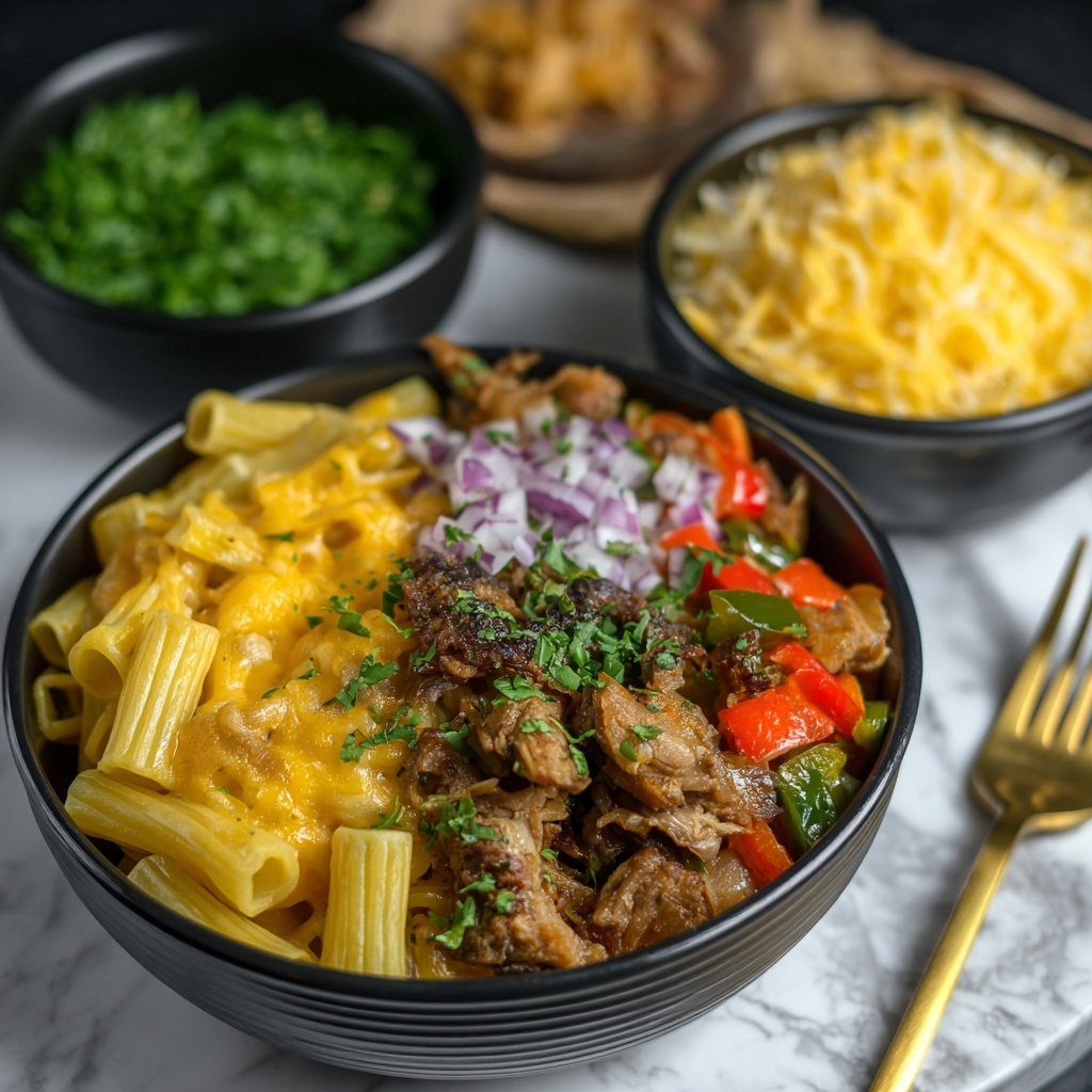 Instant Pot Enchilada Pasta with Ground Beef and Cheddar Recipe - Recipe Image