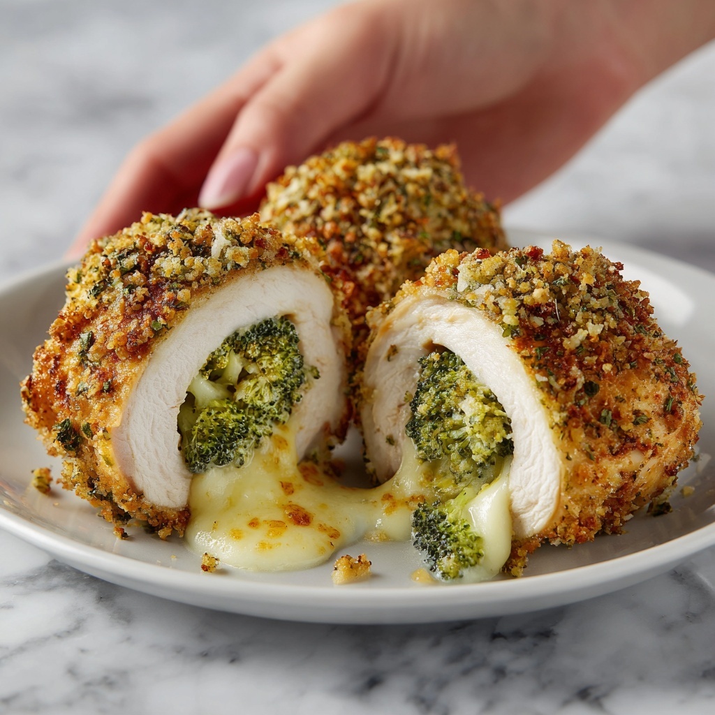 Best Broccoli Cheese Stuffed Chicken Breast Recipe for Joy Recipe - Recipe Image