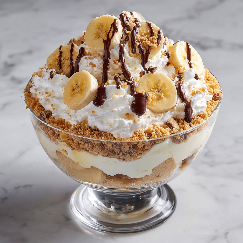 Chocolate Banana Pudding Fluff Recipe - Recipe Image