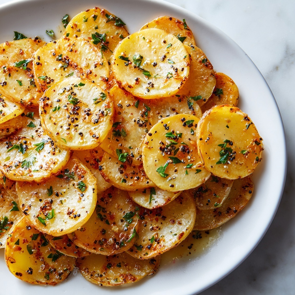 Air Fryer Sliced Potatoes Recipe - Recipe Image