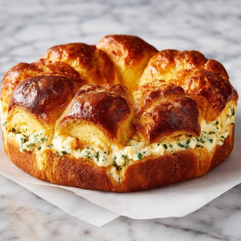 Cheesy Chicken Alfredo Monkey Bread Recipe