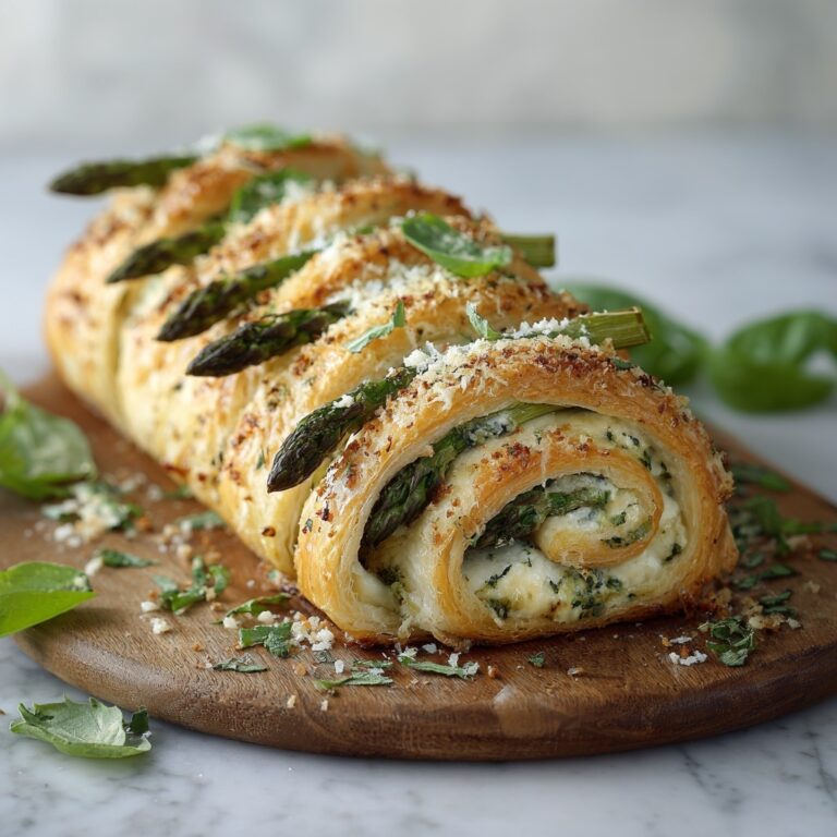 Asparagus Roll Cake: A Fresh and Elegant Veggie Delight Recipe