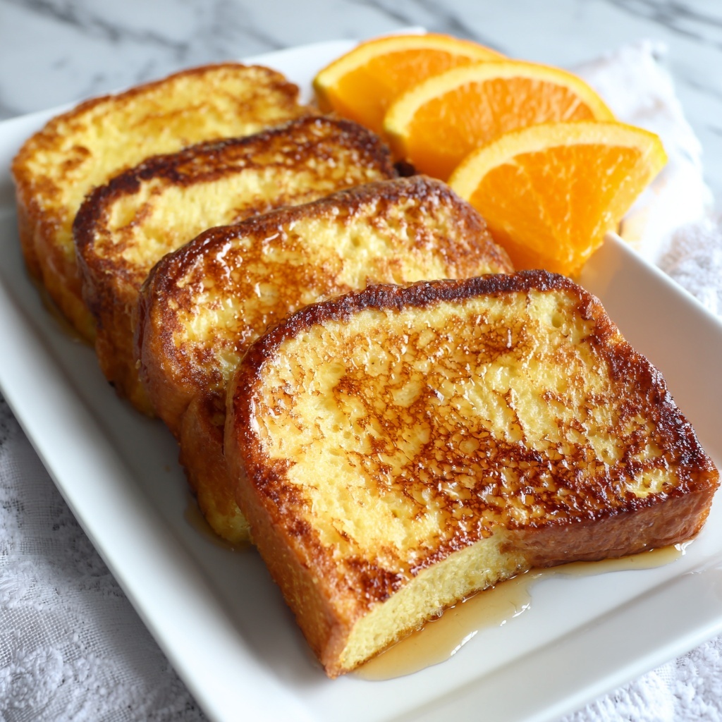 Zesty Orange French Toast Recipe - Recipe Image