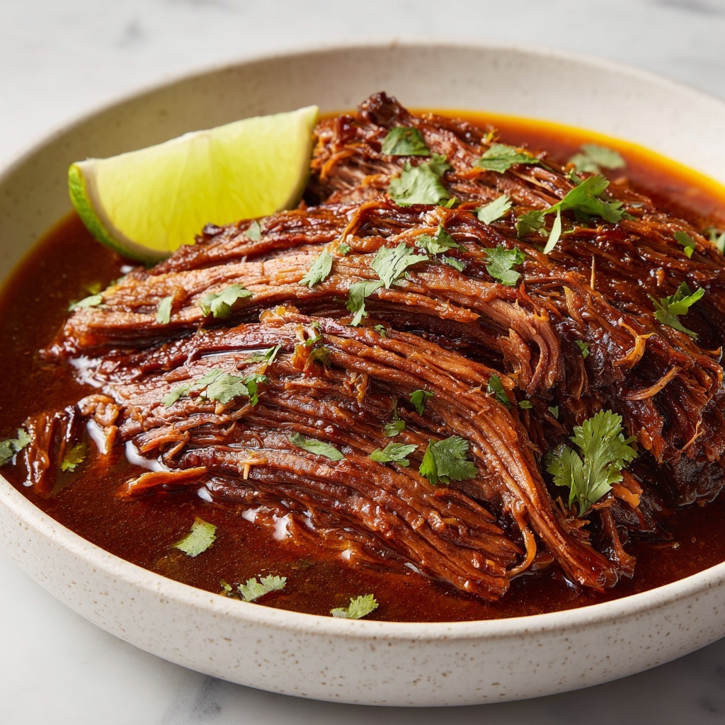 Melt-in-Your-Mouth Caramelized Pulled Beef Brisket Bliss Recipe - Recipe Image