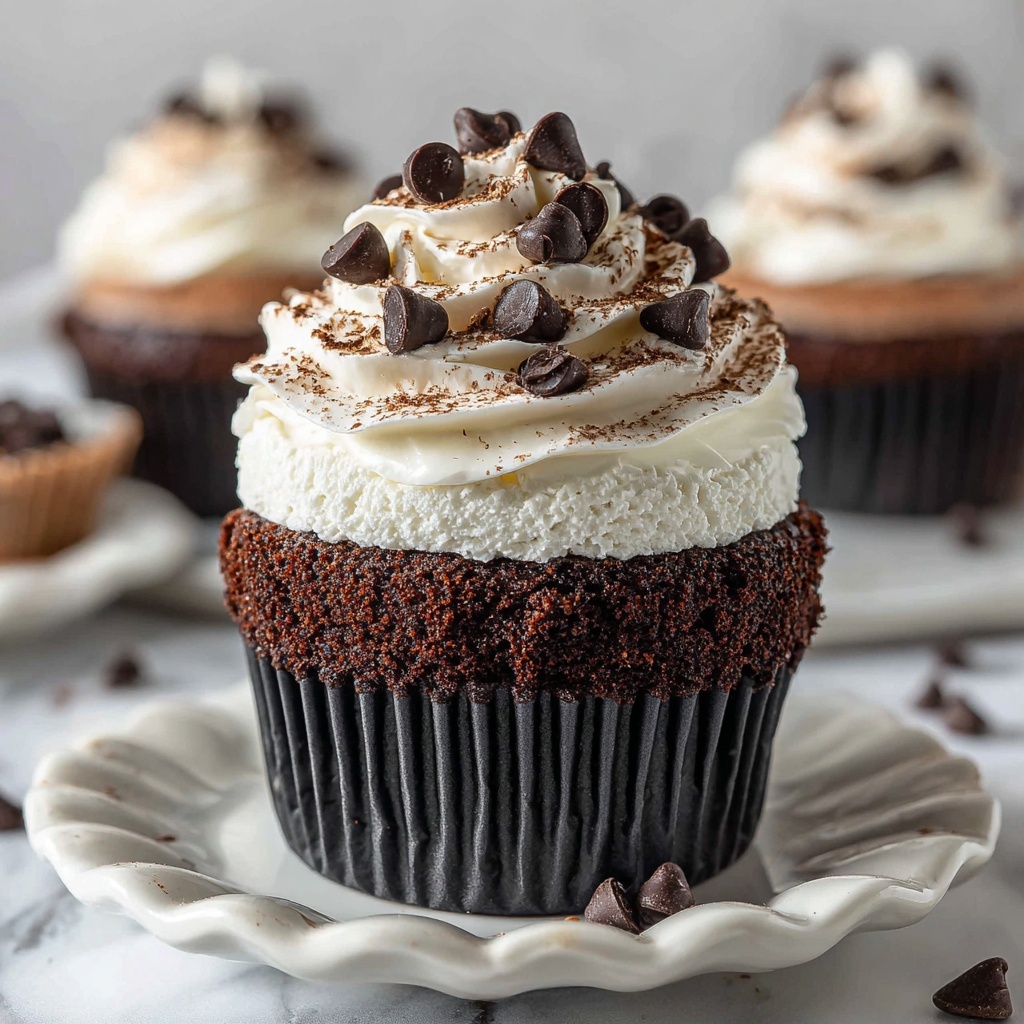 Chocolate Lasagna Cupcakes Recipe - Recipe Image