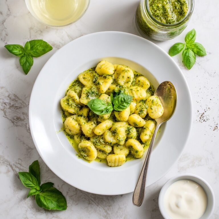 Creamy Pesto Gnocchi for Two Recipe
