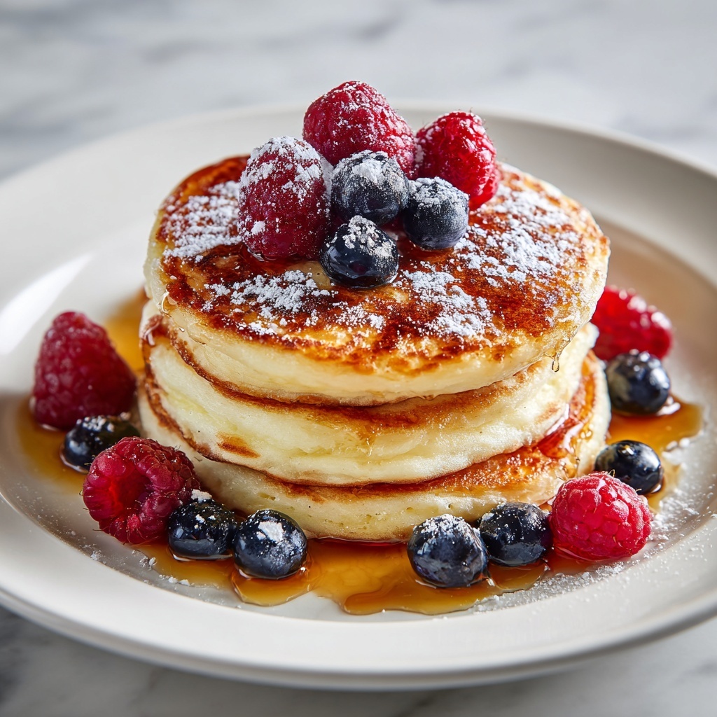 Easy Homemade Pancakes Recipe - Recipe Image