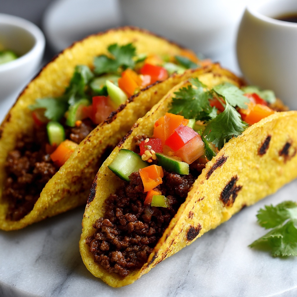 Pan-Fried Beef Tacos Recipe - Recipe Image