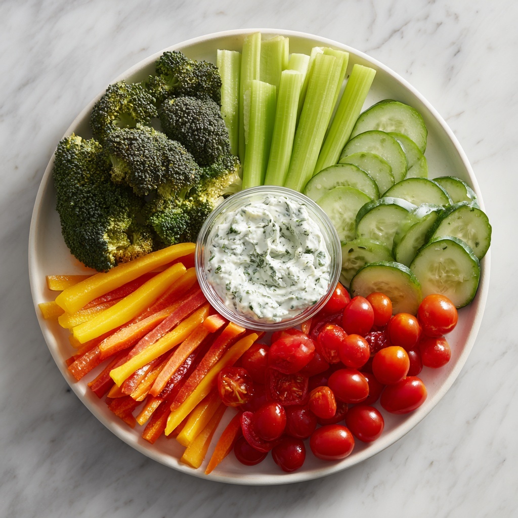 Creamy Ranch Veggie Platter: 5 Fresh Ways to Impress Recipe - Recipe Image