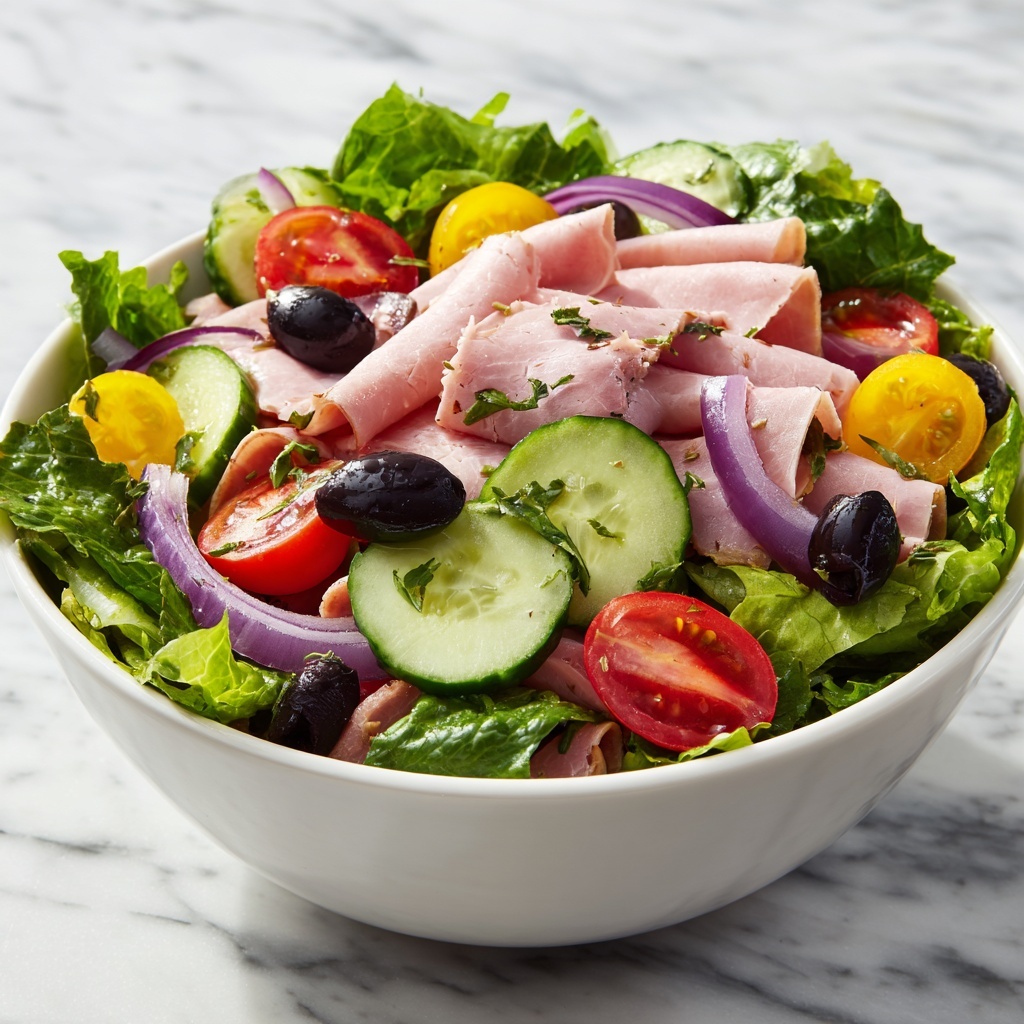 Italian Sub Salad Recipe - Recipe Image